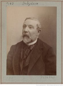 Portrait d'Alfred Mézières en 1875