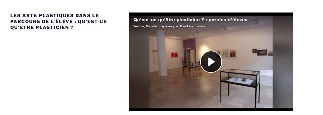 QU’EST-CE QU’ÊTRE PLASTICIEN ? – Arts plastiques