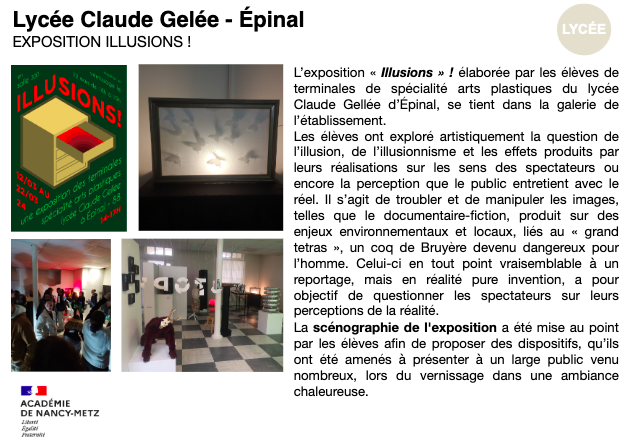 Lycée Claude Gelée – Épinal