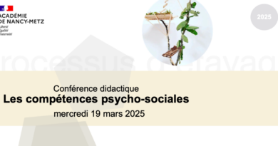 Conférence sur les compétences psycho-sociales – Isabelle Claverie – Benjamin Horrut