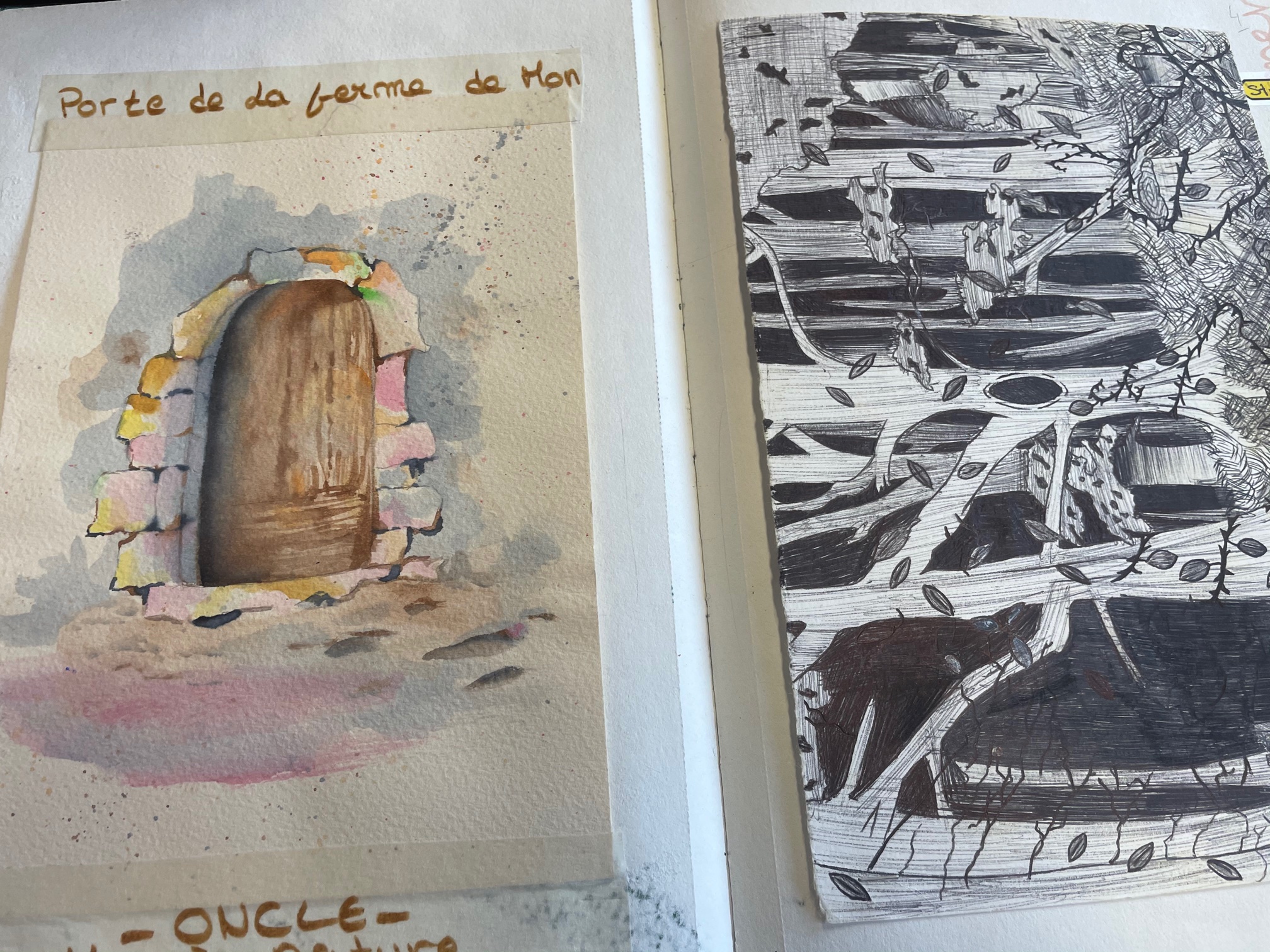 Le carnet d’artiste – Arts plastiques