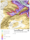 Extrait de carte géologique - Neufchef (57)