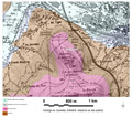 Extrait de carte géologique - Saint-Dié - Kemberg (88)