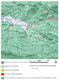 Extrait de carte géologique - Mandray (88)