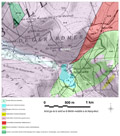 Extrait de carte géologique - Xonrupt-Longemer (88)