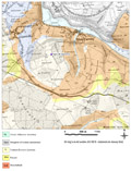 Extrait de carte géologique - Blies-Ebersing/Sarre (57)