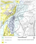 Extrait de carte géologique - Sarralbe (57)