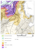 Extrait de carte géologique - Audun-le-Tiche/Aumetz (57)