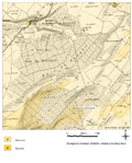 Extrait de carte géologique - Harchéchamp (88)