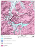 Extrait de carte géologique - Bitche-Citadelle (57)