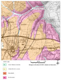 Extrait de carte géologique - Phalsbourg(57)/Oberhof(67)