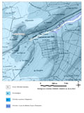 Extrait de carte géologique - Cousances/Triconville (54)