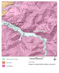Extrait de carte géologique - Abreschviller (57)
