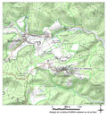 Extrait de carte géologique - Lichtenberg (67)
