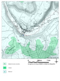 Extrait de carte géologique - Rupt-aux-Nonains (55)