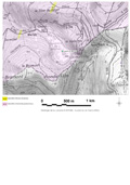 Extrait de carte géologique - La Bresse 1 (88)