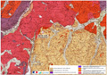Extrait de carte géologique - Metzeral-Rothenbachkopf(68)