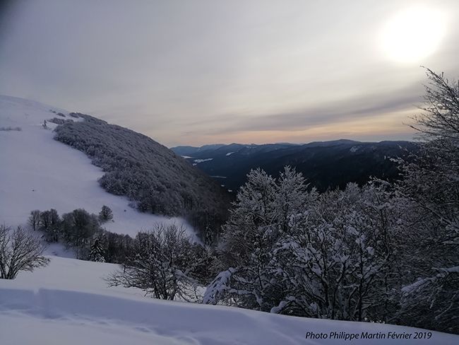 vallée de la Thur en hiver