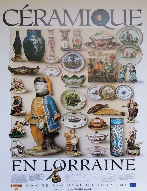 affiche céramique en Lorraine