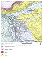Extrait de carte géologique - Dombasle-sur-Meurthe (54)
