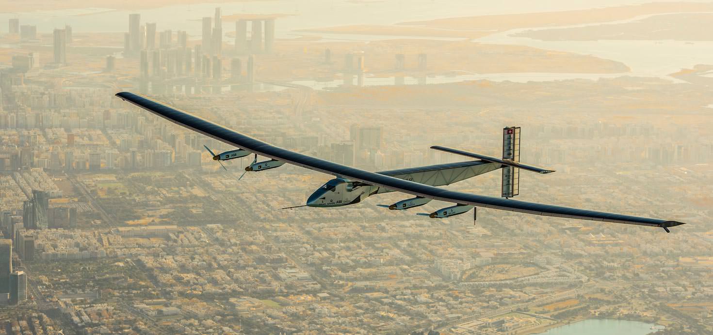 LE PREMIER VOL DE L&rsquo;AVION SOLAR IMPULSE