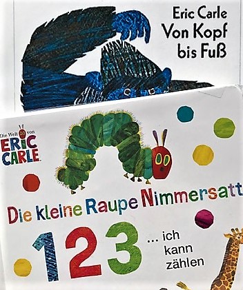 You are currently viewing « Die kleine Raupe » et « Von Kopf bis Fuß »