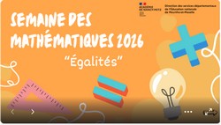 Projet groupe départemental Mathématiques