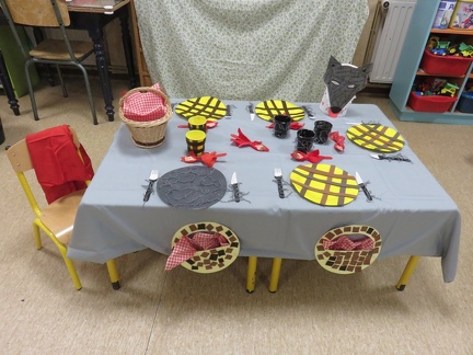 A la table du Chaperon Rouge