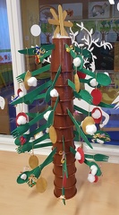 Sapin de Noël bizarre