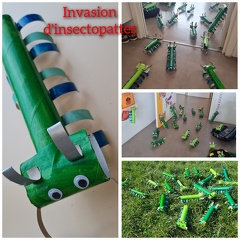 Invasion d'insectopattes