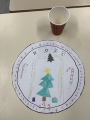 HOMBOURG-HAUT : assiette parlante Noël