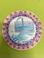 HOMBOURG-HAUT : assiette parlante 