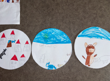 "Le jour où Loup Gris est devenu bleu"