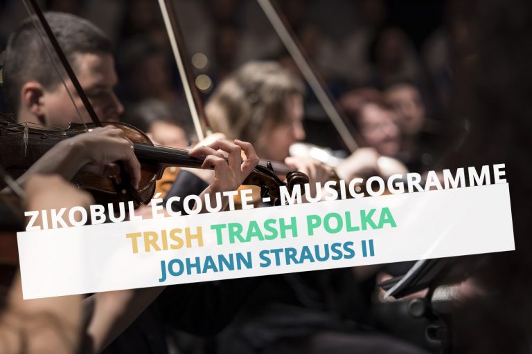 trish trash polka johann strauss zikobul ecoute musicogramme pedagogie active ecole education musicale moselle cpem 57 eac