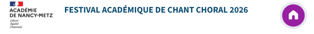 Festival académique de chant choral 2026