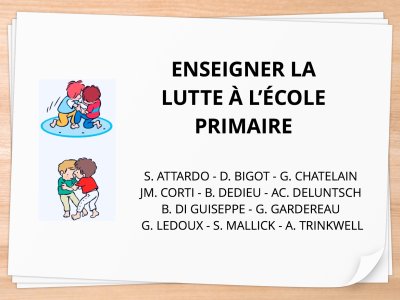 Enseigner la lutte à l’école