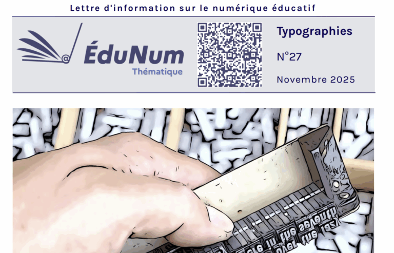 LETTRE EDUNUM THEMATIQUE 27 – TYPOGRAPHIES