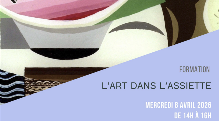 FORMATION « L&rsquo;ART DANS L&rsquo;ASSIETTE »