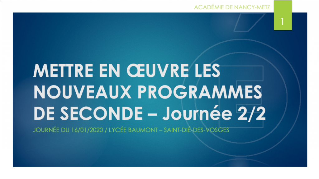 Seconde Lettres Histoire Et Geographie En Lycee Professionnel Academie De Nancy Metz