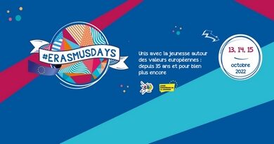 Erasmus Days 14-15 octobre 2022
