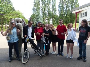 L'équipe du club cirque