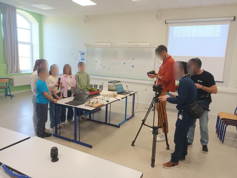 Le dispositif primé et le groupe d'élèves