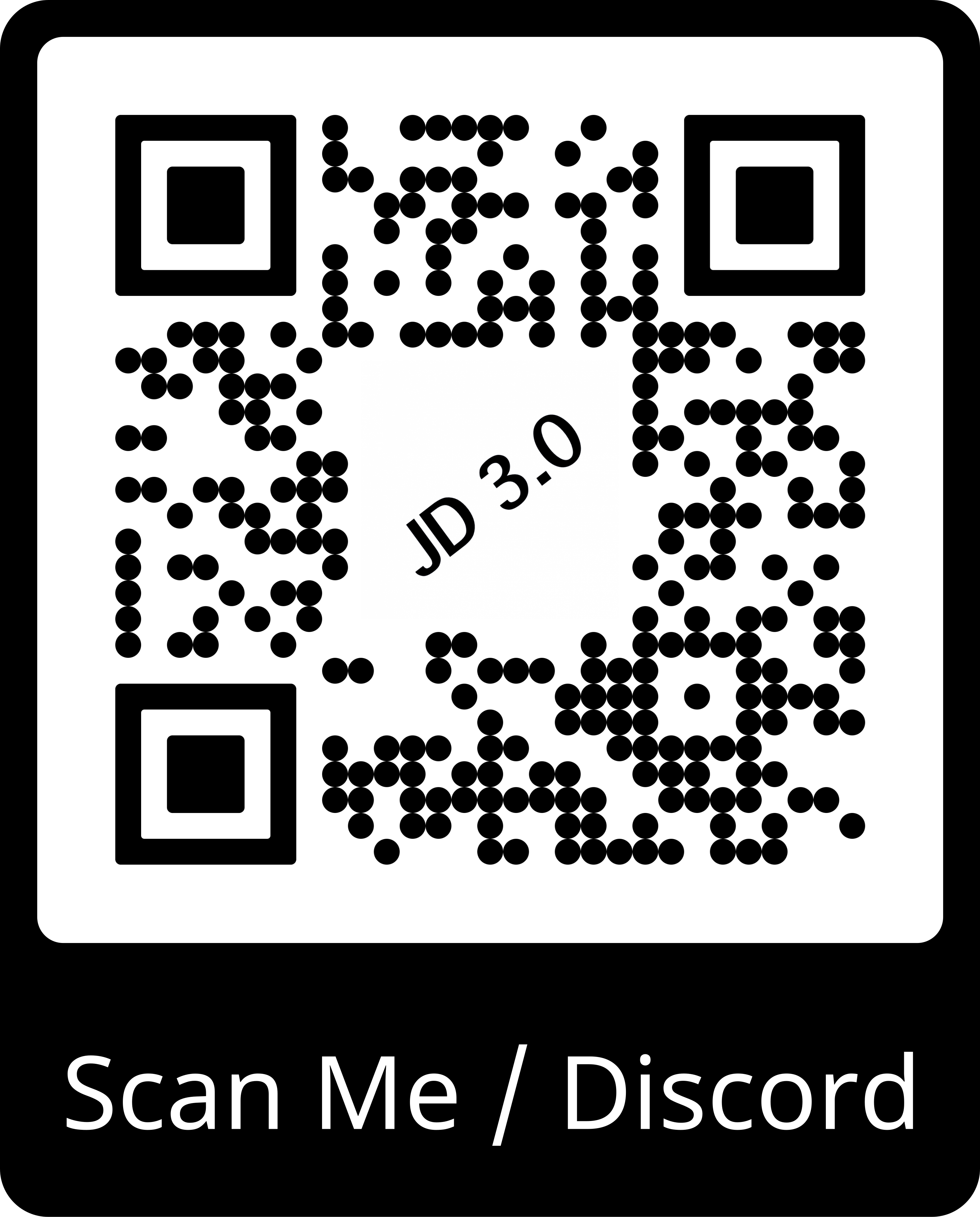 QR code Disocrd JD LE JD 3.0